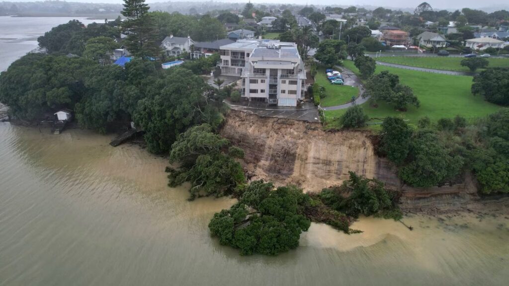 coastal erosion slip